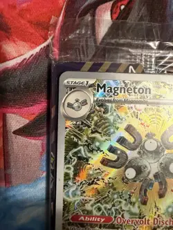 Surging Sparks Magneton SVP 159 Pokemon Center Stamped Promo (SEALED) NM - Image 2