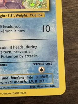 💧 Squirtle 001/034 CLB 💧 Pokemon TCG Classic Collection NM Holo - Image 3