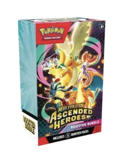Pokemon TCG Ascended Heroes Factory Sealed Booster Bundle Box 6 Packs Per Box - Image 1