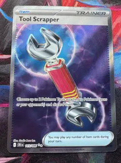 Pokemon TCG Tool Scrapper 115/086 Chaos Rising Full Art Ultra Rare - Image 1