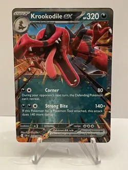 Krookodile ex - Chaos Rising Double Rare 055/086 - Pokemon New Set - Image 1