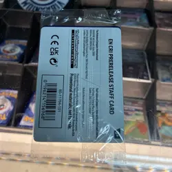 Pokemon CHAOS RISING STAFF PROMOS Set Of 4 SEALED - Image 2