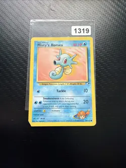 Pokemon Vintage - Gym Heroes - Misty's Horsea 86/132 - LP/NM - Image 1
