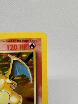 Pokemon Charizard 4/102 Base Set Holo Rare 1999 English 120 HP Arita - Image 4