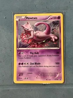 Pokemon TCG Mewtwo XY101 Promo XY Black Star Promos NM Holo - Image 1