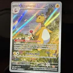 Ampharos 090/086 Illustration Rare Pokemon TCG: Chaos Rising - English NM Fresh - Image 2