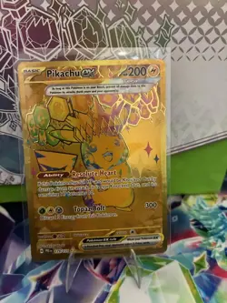 Pokemon TCG Pikachu ex 179/131 Sv: Prismatic Evolutions Hyper Rare Holo Full Art - Image 1