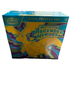 Pokemon TCG Mega Evolution Ascended Heroes Elite Trainer Box ETB Factory Sealed - Image 2