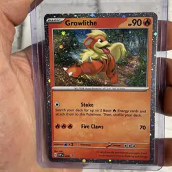 Pokemon TCG Growlithe SVP024 Cosmos Holo Promo ~DOUBLE SWIRL ~ NM/MT Pokemon - Image 4
