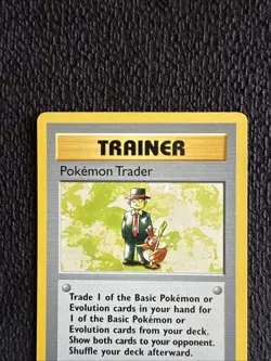 Pokemon Trader - 77/102 Base Set 1st Edition Shadowless Rare Trainer - LP - Image 3