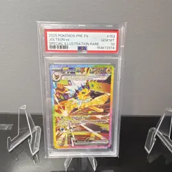 Pokemon Jolteon ex Sv: Prismatic Evolutions SIR Holo 153/131 EN PSA 10 - Image 1