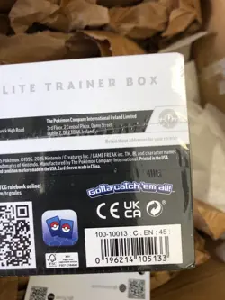Pokemon TCG Scarlet & Violet Prismatic Evolutions ETB Elite Trainer Box SEALED - Image 3
