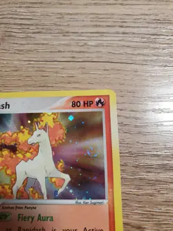 Rapidash 13/112 Holo Rare FireRed & LeafGreen Pokemon Card HOLO SWIRL - Image 5