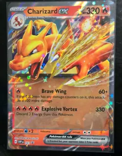 Pokemon TCG Charizard ex 161 Sv: Scarlet & Violet Promo Holo Promo 330 HP Eng - Image 1
