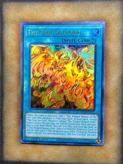Yugioh The True Sun God MP22-EN275 Ultra Rare 1st Ed NM - Image 1