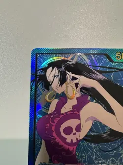 Boa Hancock (Gold Text) OP07-038 L Anime 25th Collection ONE PIECE Card JP Rare - Image 3