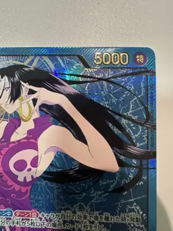 Boa Hancock (Gold Text) OP07-038 L Anime 25th Collection ONE PIECE Card JP Rare - Image 4