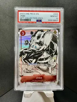 PSA 10 One Piece Enlgish Jinbe ST01-005 - Gift Collection 2023 Box Promo - Image 1