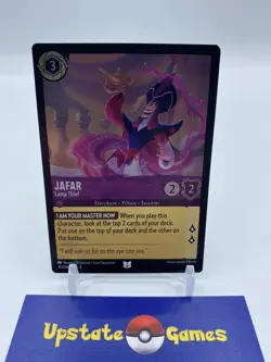 Disney Lorcana TCG Jafar Lamp Thief Cold Foil 41/204 Into The Inklands - Image 1