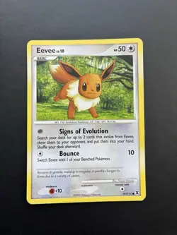 Pokemon TCG Eevee Rising Rivals Card 59/111 LP - Image 1