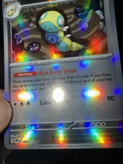 Dundunsparce Prismatic Evolutions Pokeball Holo ERROR CARD - Missing Texture NM - Image 2