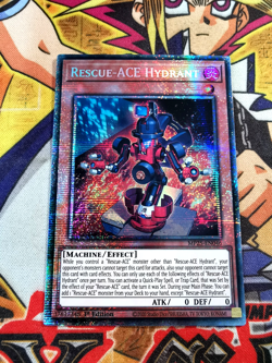Rescue-ACE Hydrant mp25-en046 1st Edition (NEW) Starlight Rare Yu-Gi-Oh! - Image 1