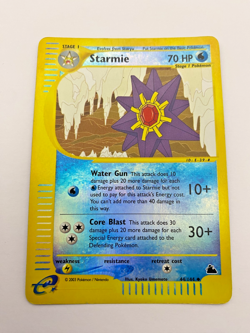 Pokemon Card - Reverse-Holo Starmie 44/144 Skyridge *HP* e-Card Uncommon - Image 1