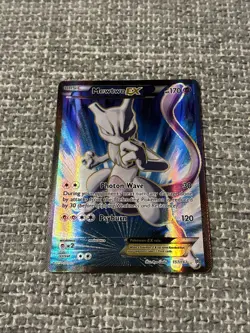 Pokemon TCG Mewtwo EX Holo Full Art Ultra Rare Card 157/162 - LP - Image 1