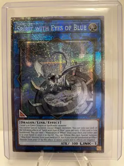 Yu-Gi-Oh! Spirit with Eyes of Blue MP25-EN049 * Starlight Rare * 1st Edition NM - Image 1