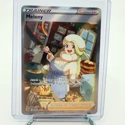Melony GG64/GG70 Galarian Gallery Crown Zenith Full Art Ultra Rare Pokemon Card - Image 1