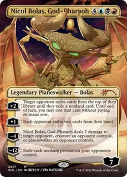 Nicol Bolas, God-Pharaoh -Foil Near Mint MTG - Image 1