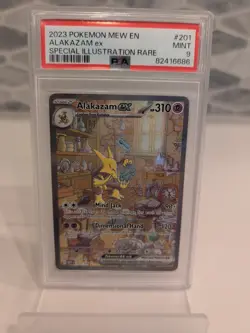 Pokemon Alakazam EX TCG Card 201/165 Sir Scarlet & Violet 151 - Image 1