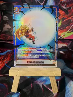 Dragon Ball Super Card Game Fusion World- Kamehameha FS11-17 Foil Gold - Bandai - Image 1