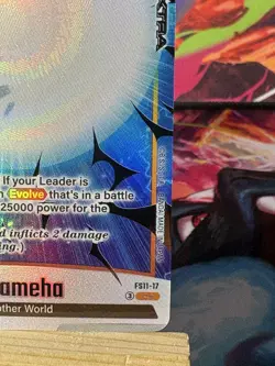 Dragon Ball Super Card Game Fusion World- Kamehameha FS11-17 Foil Gold - Bandai - Image 2