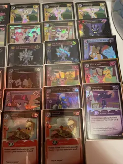MLP My Little Pony CCG Card Lot 35 Holos LP - Image 3