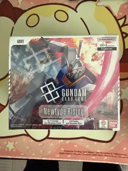 Bandai Namco Gundam Card Game Newtype Rising GD01 English Booster Box 2025 - Image 1