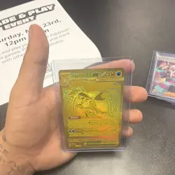 Pokemon Mega Greninja EX Gold Full Art Holo Card 350 HP SWSH279 Water - Image 1