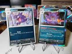 Gengar 050/088 Haunter 049/088 NM Reverse Holo Pokemon Card ME03 Perfect Order - Image 1