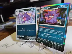 Gengar 050/088 Haunter 049/088 NM Reverse Holo Pokemon Card ME03 Perfect Order - Image 5