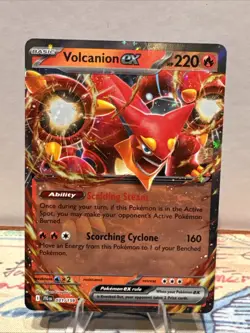 Pokemon TCG Volcanion EX Journey Together 31/159 Double Rare Card - Image 1