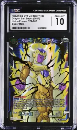 CGC 10 GEM 5 Card Lot BT10-105 EX12-02 BT3-033 BT2-062 DB2-133 Dragon Ball Super - Image 4