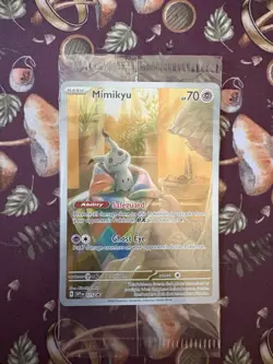 SEALED Mimikyu 075 Sv: Scarlet & Violet Promo Card Holo Illustration Rare Promo - Image 1