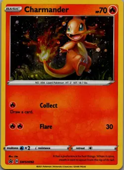 Charmander - Promo SWSH: Sword & Shield Promo Cards Holo SWSH092 NM - Image 1