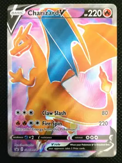 Charizard V SWSH050 SWSH: Sword & Shield Promo Cards Holo NM - Image 1