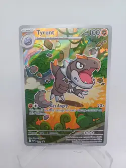Tyrunt 070 Me: Mega Evolution Promo Holo TCG Pokemon Card Full Art - Image 1