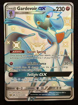 Gardevoir GX SV75/SV94 Hidden Fates Shiny Vault NM Pokemon Card - Image 1
