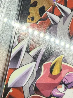 Pokemon TCG Team Magma's Groudon EX Holo Full Art Rare Card 15/34 Double Crisis - Image 4