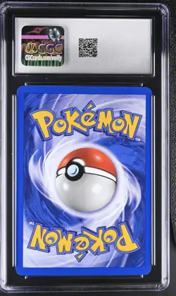 CGC 9 MINT Slowking 14/18 Southern Islands Reverse Holo SWIRL Pokemon Card - Image 2