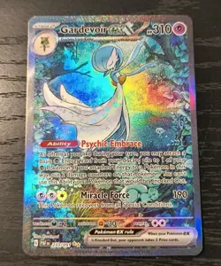 Pokemon Paldean Fates Gardevoir EX Illustration Rare Card 233/091 NM - Image 1
