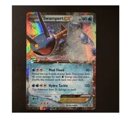 Pokemon Swampert EX XY55 Promo Holo Basic Card XY Set 2015 English - Image 1